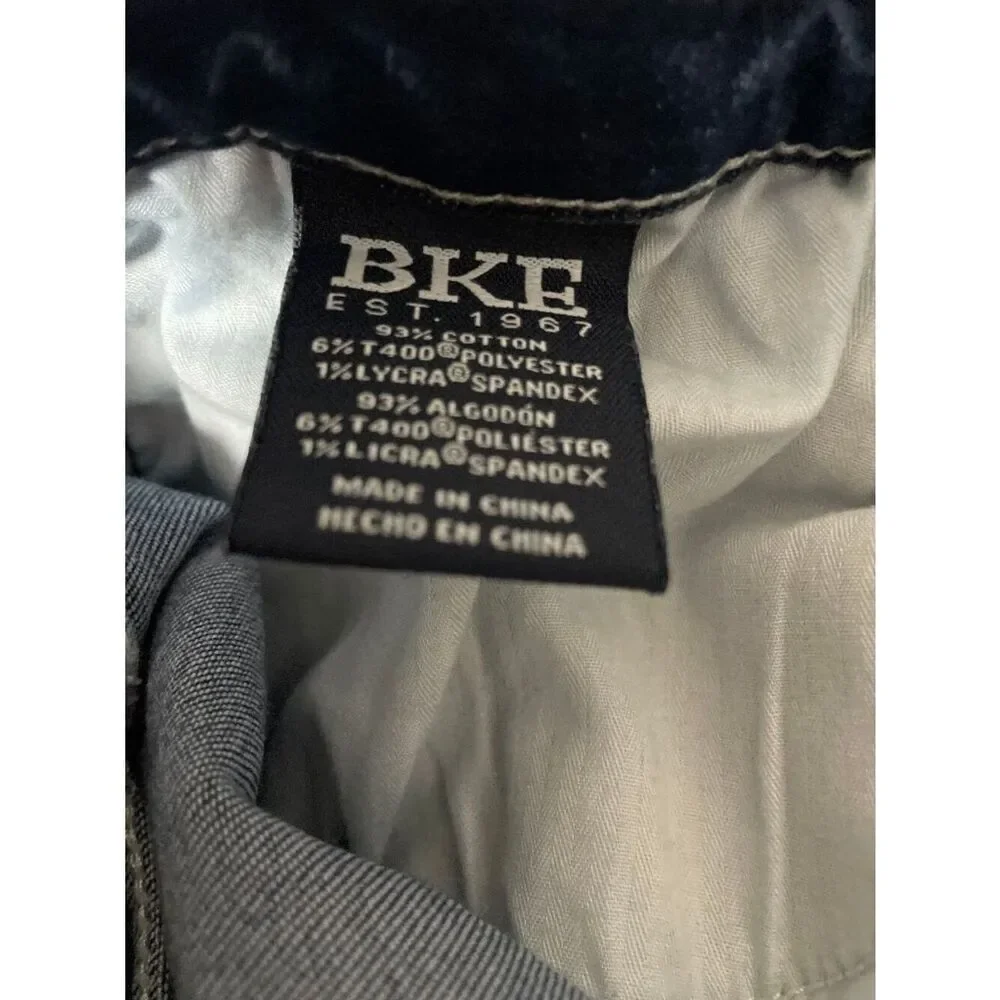 BKE Buckle Jake Straight Jeans Mens Size 36 Medium Wash  Casual